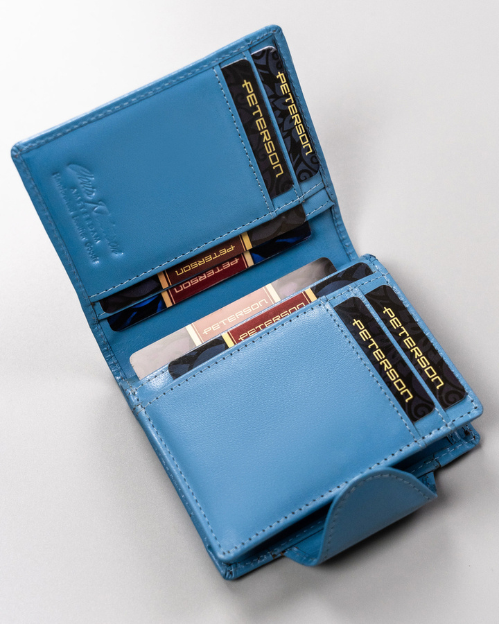 Гаманець жіночий PETERSON PTN-2517-BO-Blue Гаманець жіночий PETERSON PTN-2517-BO-Blue