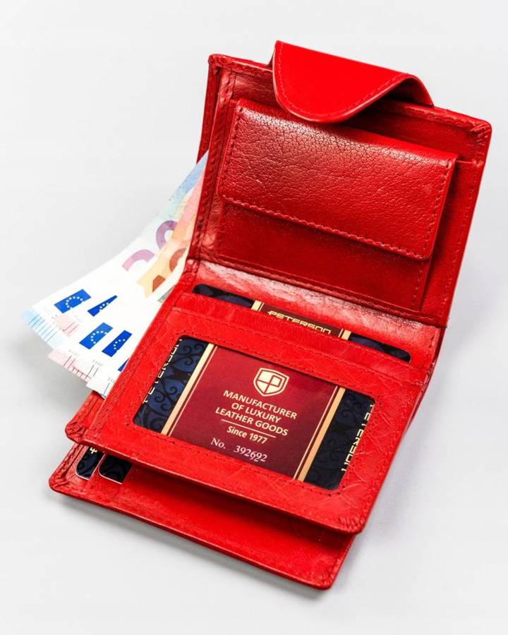 Гаманець жіночий PETERSON PTN-2517-BO-Red Гаманець жіночий PETERSON PTN-2517-BO-Red