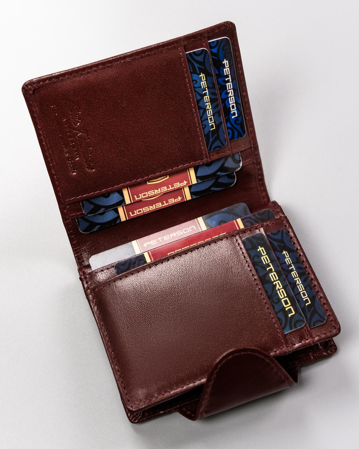 Гаманець жіночий PETERSON PTN-2517-BO-Wine Гаманець жіночий PETERSON PTN-2517-BO-Wine
