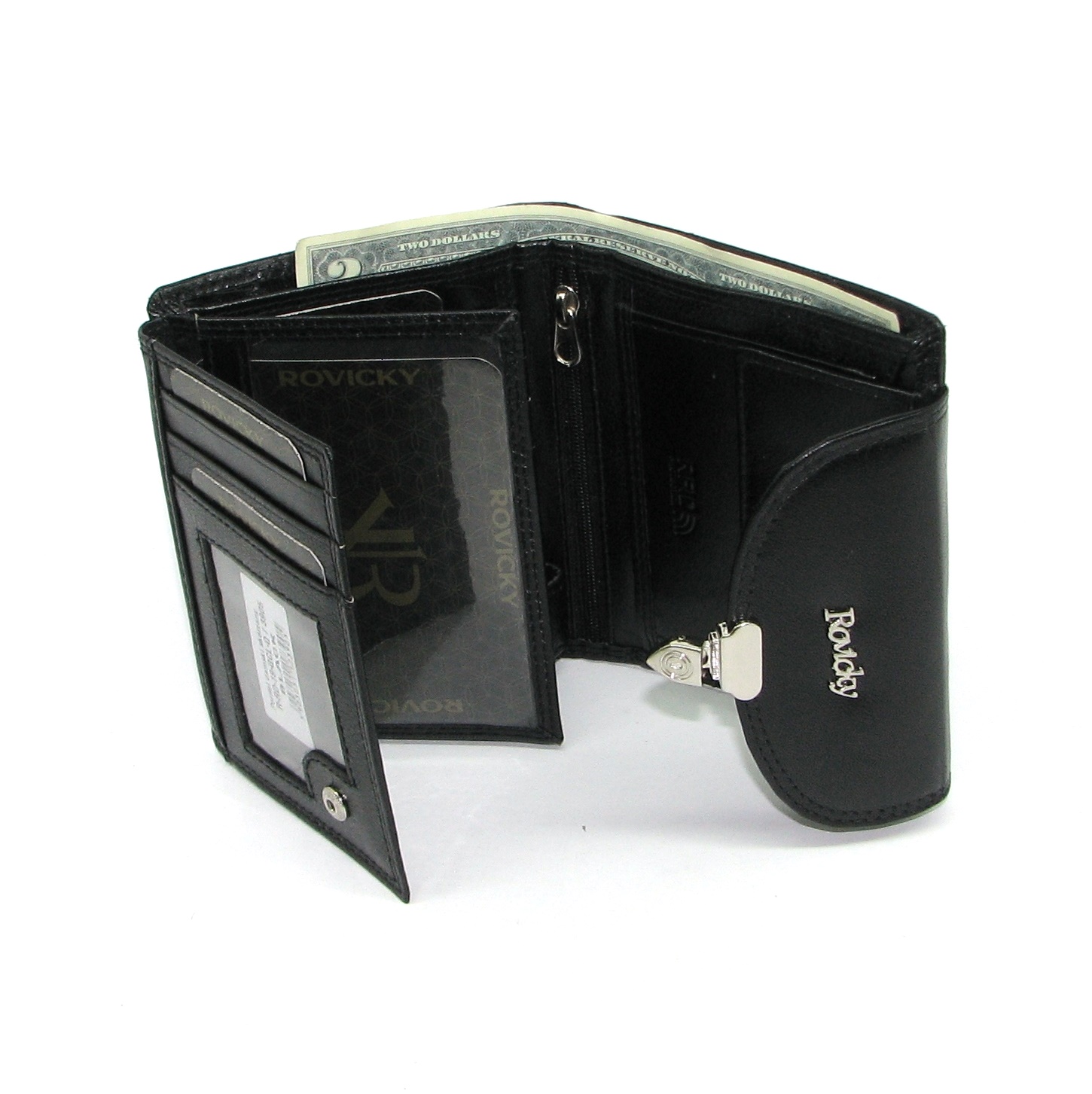 Гаманець жіночий Rovicky R-RD-19-GCL-Q-BLACK Гаманець жіночий Rovicky R-RD-19-GCL-Q-BLACK