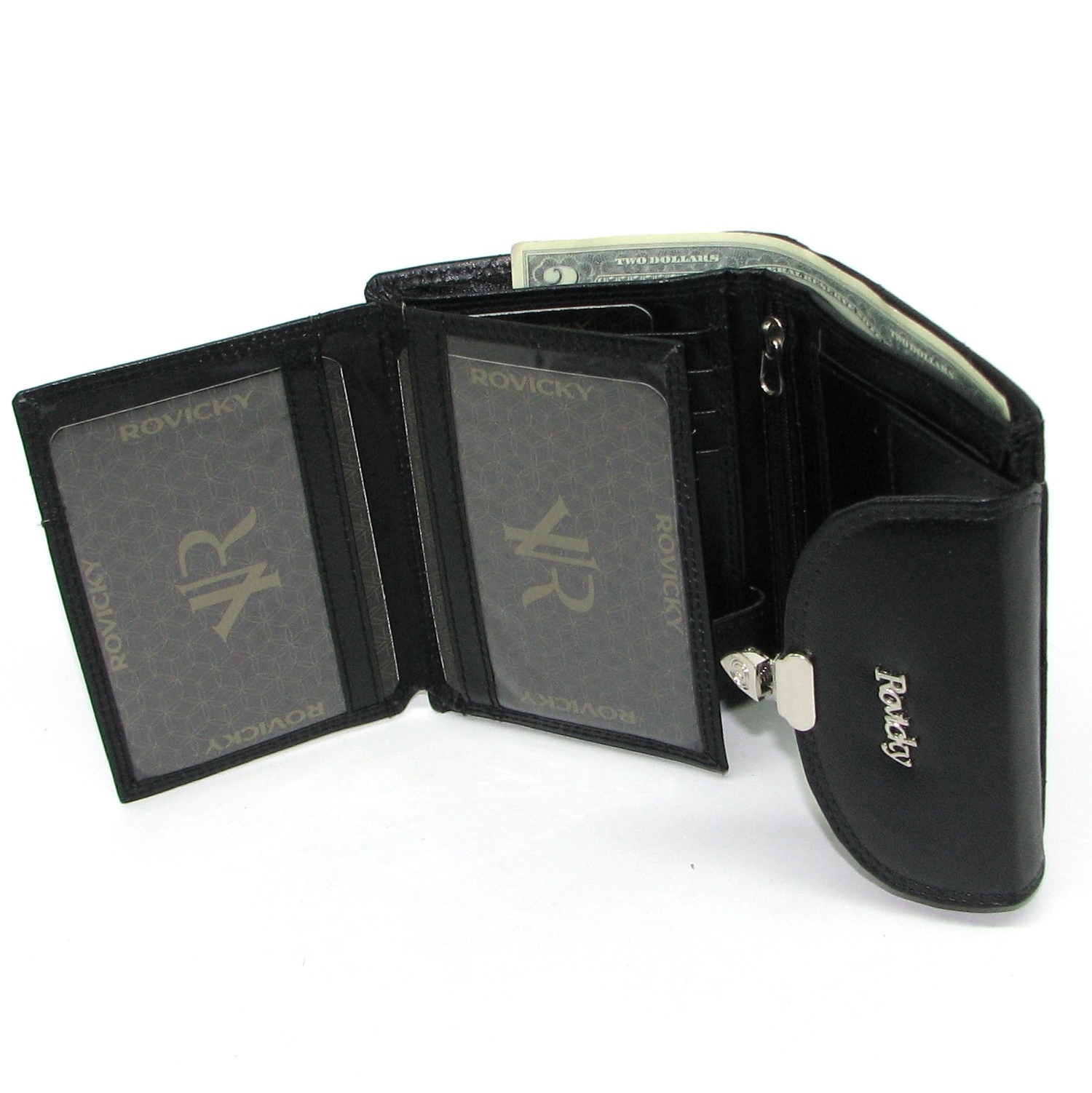 Гаманець жіночий Rovicky R-RD-19-GCL-Q-BLACK Гаманець жіночий Rovicky R-RD-19-GCL-Q-BLACK