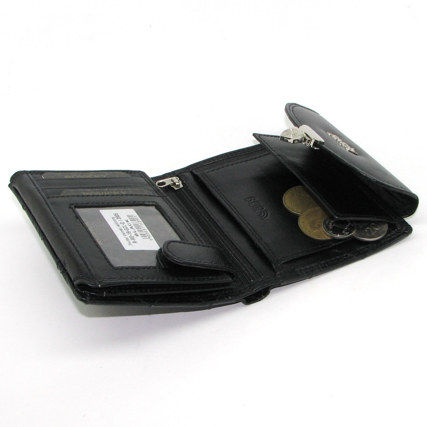Гаманець жіночий Rovicky R-RD-19-GCL-Q-BLACK Гаманець жіночий Rovicky R-RD-19-GCL-Q-BLACK