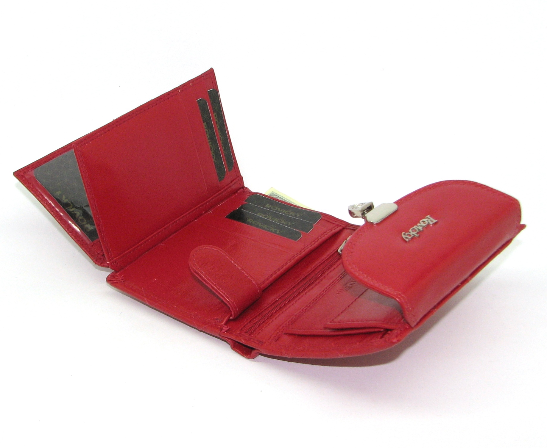 Гаманець жіночий Rovicky R-RD-19-GCL-Q-RED Гаманець жіночий Rovicky R-RD-19-GCL-Q-RED