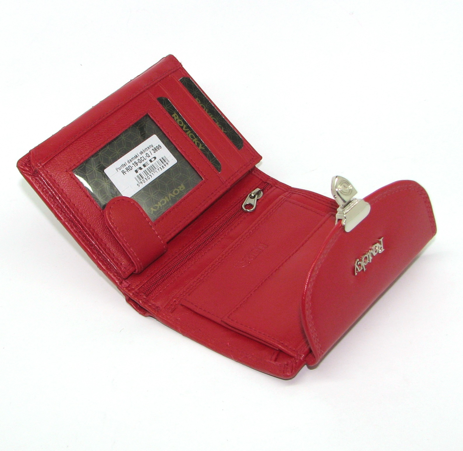 Гаманець жіночий Rovicky R-RD-19-GCL-Q-RED Гаманець жіночий Rovicky R-RD-19-GCL-Q-RED