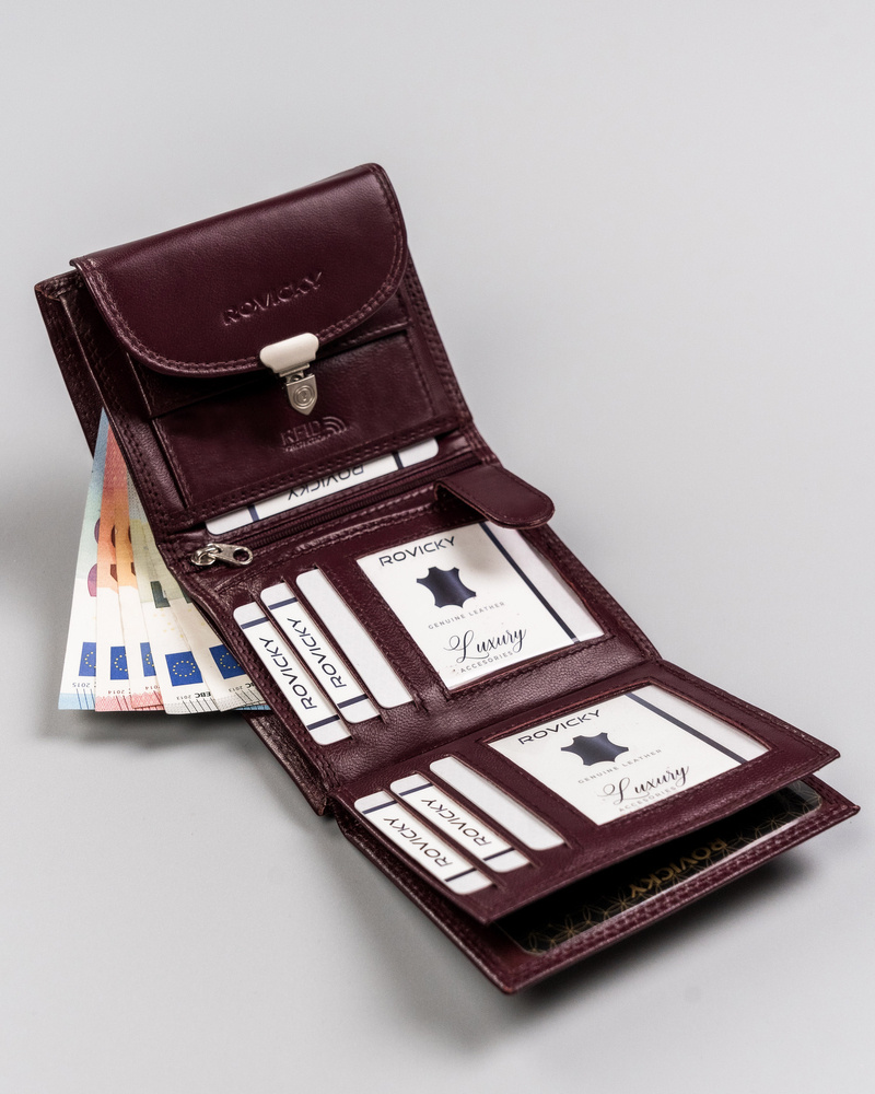Гаманець жіночий Rovicky R-RD-39-GCL-PLUM Гаманець жіночий Rovicky R-RD-39-GCL-PLUM