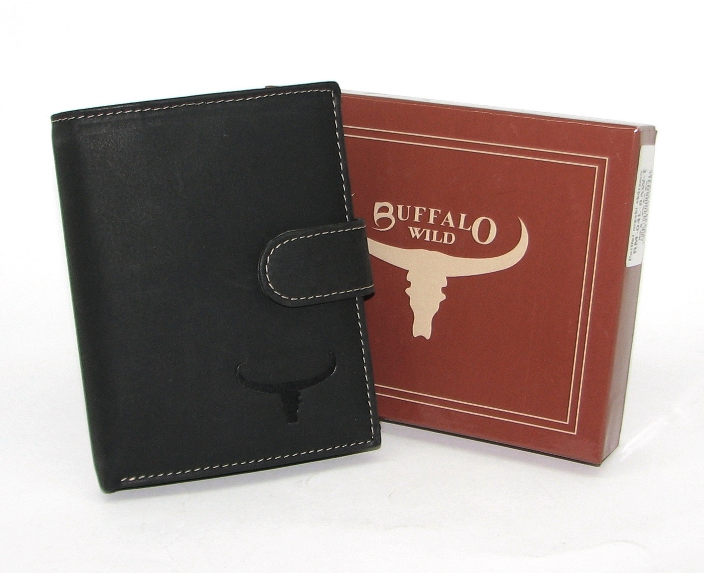Гаманець чоловічий Buffalo Wild RM-04L-BAW-T-BLACK