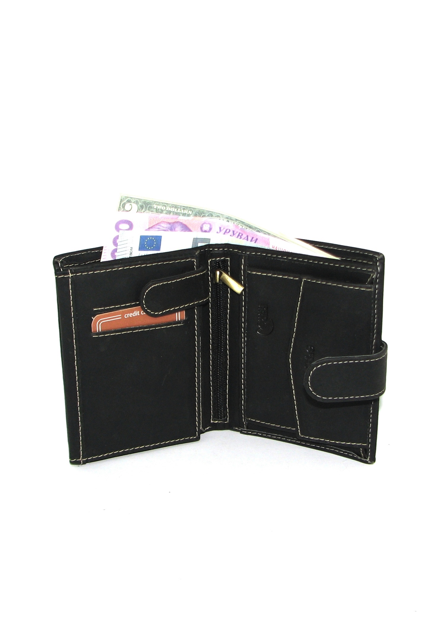 Гаманець чоловічий Buffalo Wild RM-04L-BAW-T-BLACK Гаманець чоловічий Buffalo Wild RM-04L-BAW-T-BLACK