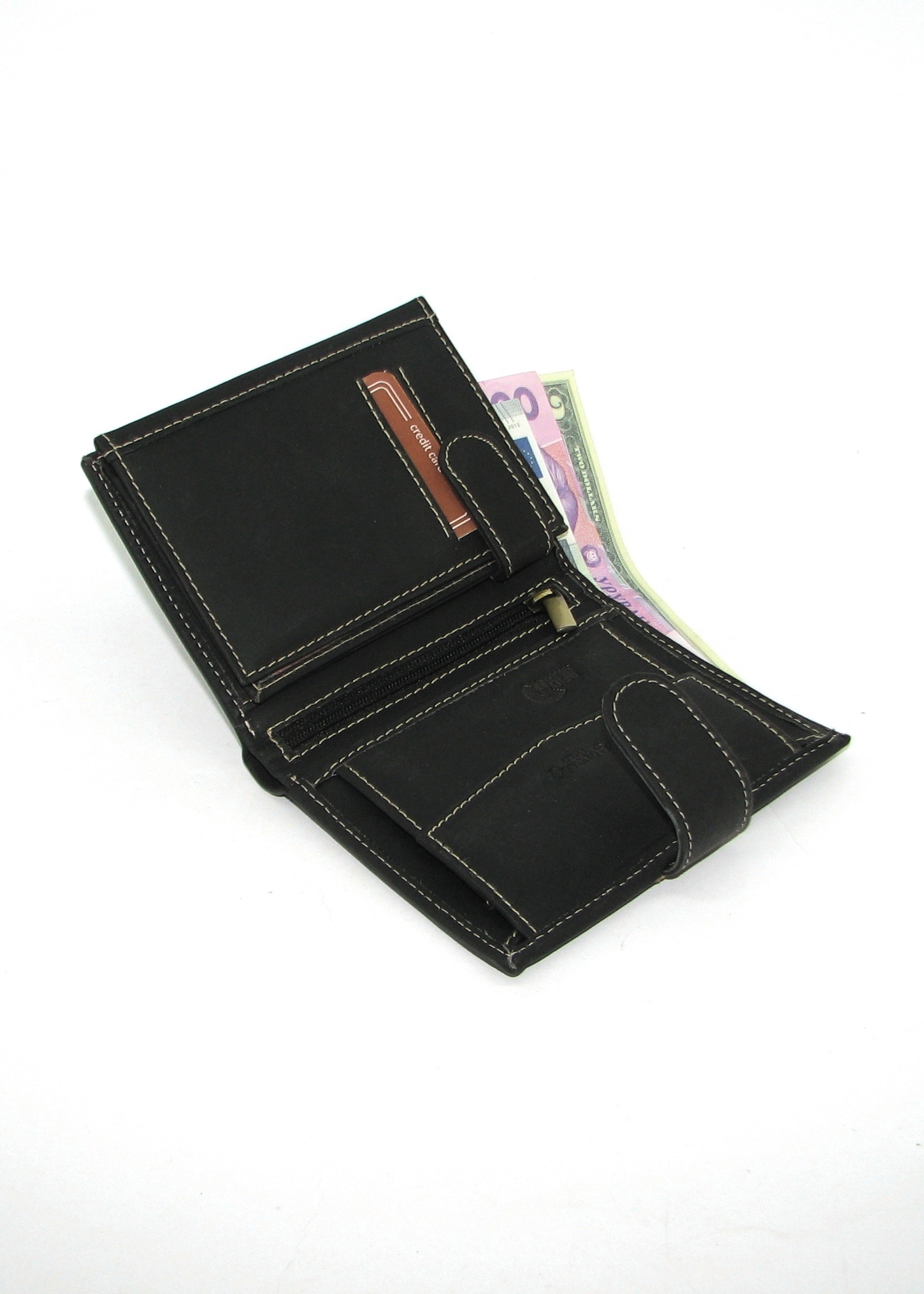 Гаманець чоловічий Buffalo Wild RM-04L-BAW-T-BLACK Гаманець чоловічий Buffalo Wild RM-04L-BAW-T-BLACK