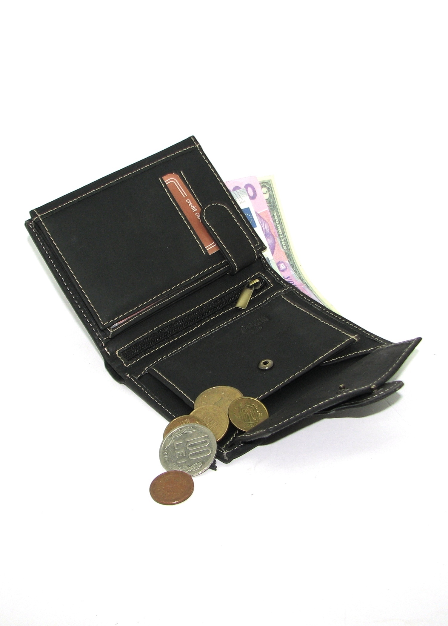 Гаманець чоловічий Buffalo Wild RM-04L-BAW-T-BLACK Гаманець чоловічий Buffalo Wild RM-04L-BAW-T-BLACK