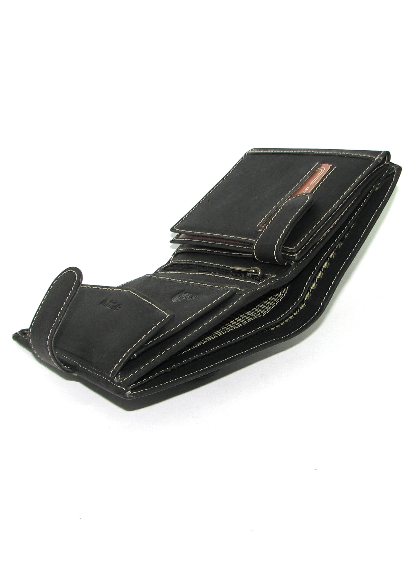 Гаманець чоловічий Buffalo Wild RM-04L-BAW-T-BLACK Гаманець чоловічий Buffalo Wild RM-04L-BAW-T-BLACK
