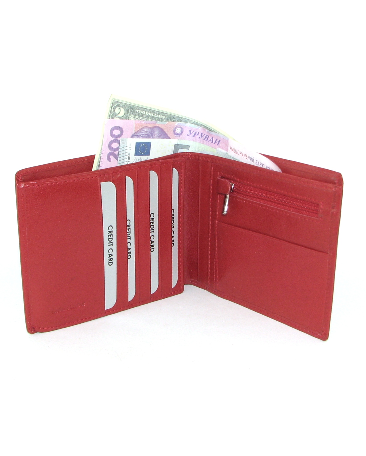 Гаманець жіночий Rovicky W3008-BAR-RED Гаманець жіночий Rovicky W3008-BAR-RED