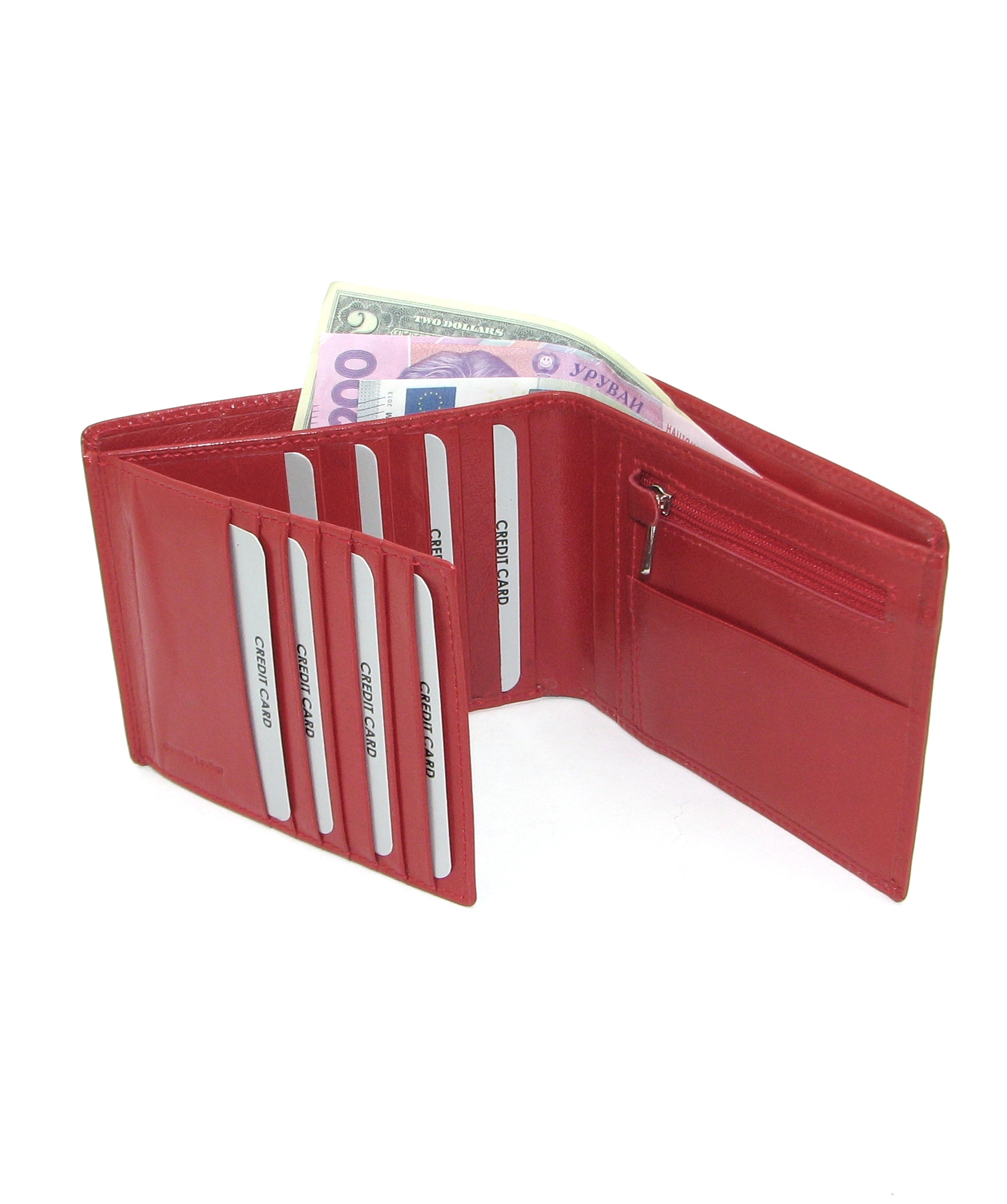 Гаманець жіночий Rovicky W3008-BAR-RED Гаманець жіночий Rovicky W3008-BAR-RED