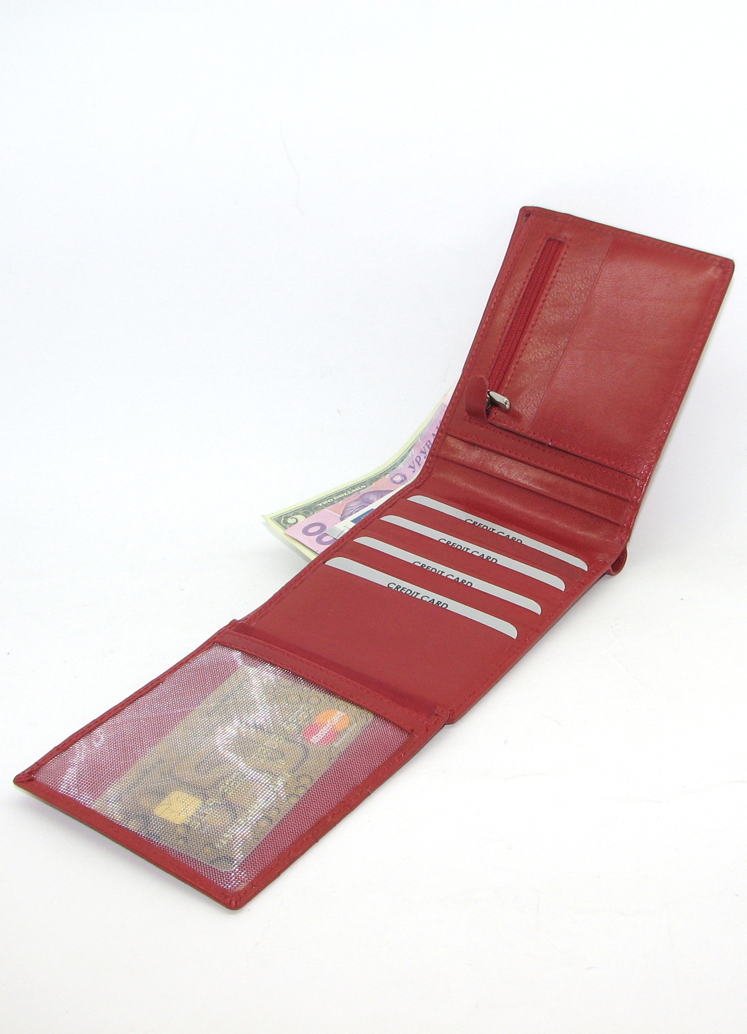 Гаманець жіночий Rovicky W3008-BAR-RED Гаманець жіночий Rovicky W3008-BAR-RED