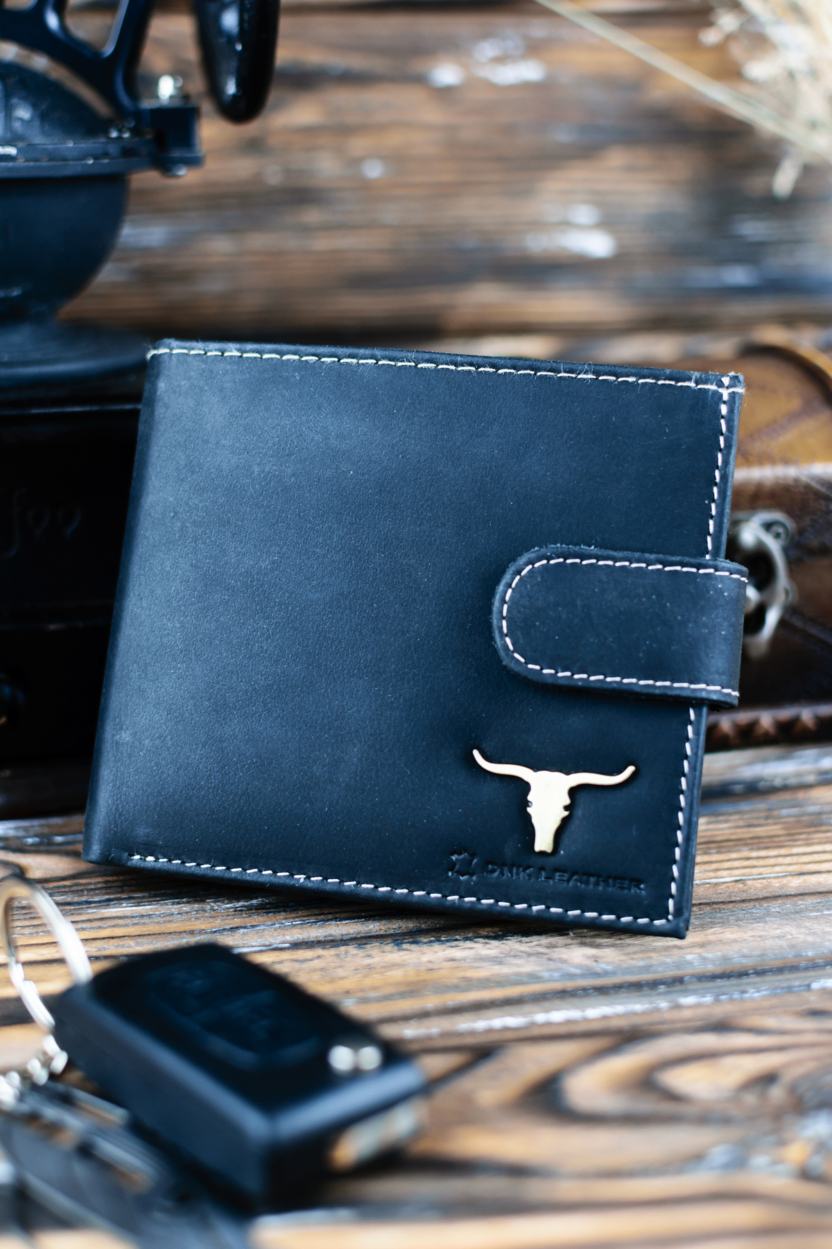 Гаманець чоловічий DNK Leather DNK-01L-BAW-BLACK