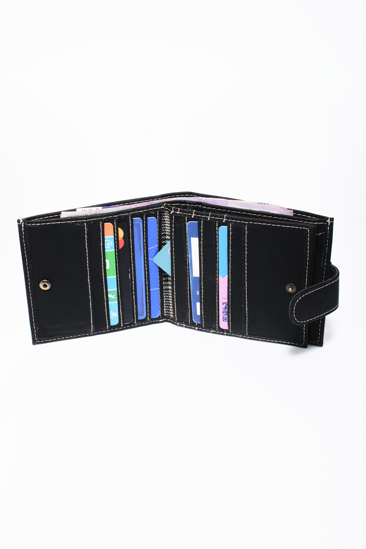 Гаманець чоловічий DNK Leather DNK-01L-BAW-BLACK Гаманець чоловічий DNK Leather DNK-01L-BAW-BLACK