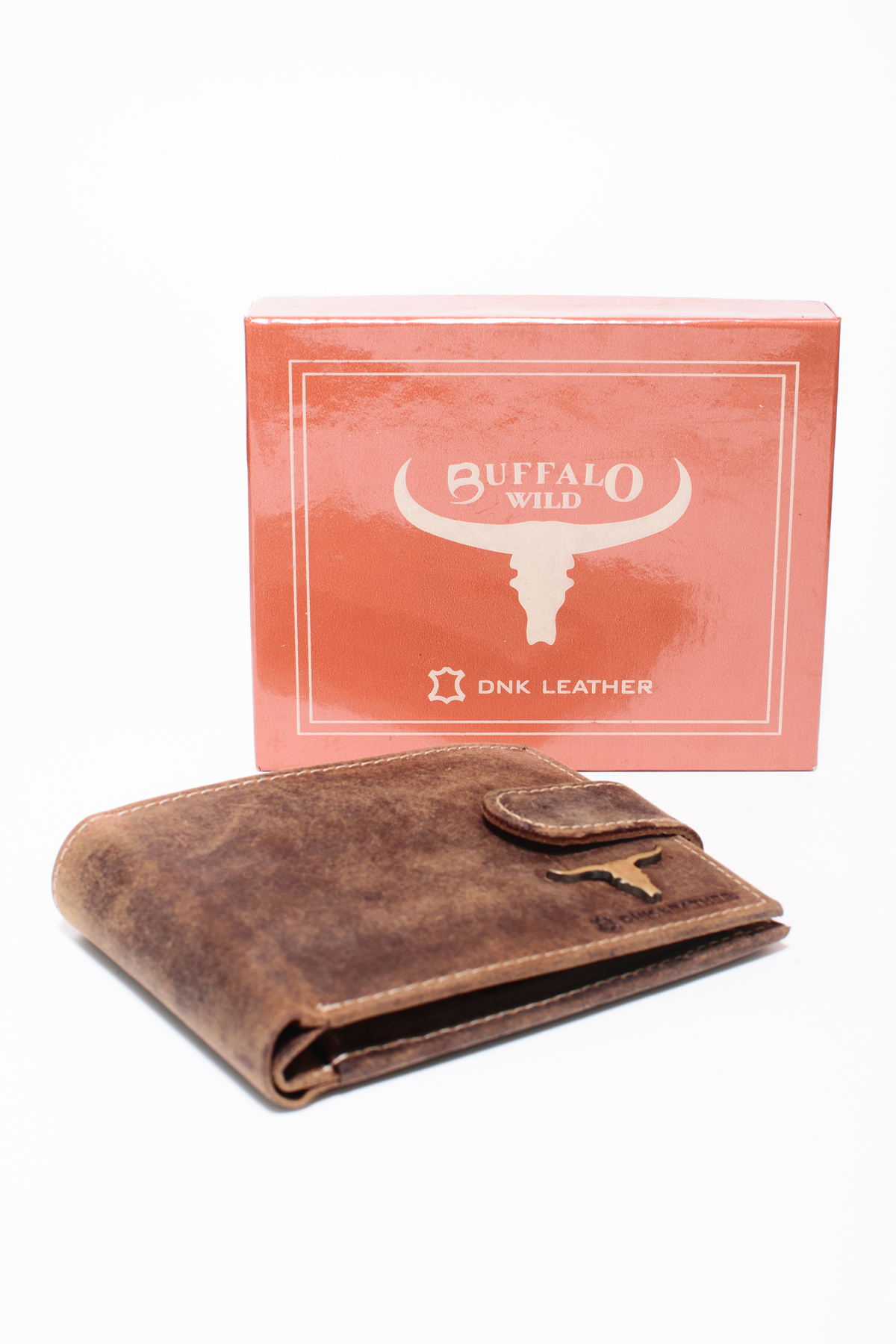 Гаманець чоловічий DNK Leather DNK-1189L-BAW-TAN Гаманець чоловічий DNK Leather DNK-1189L-BAW-TAN