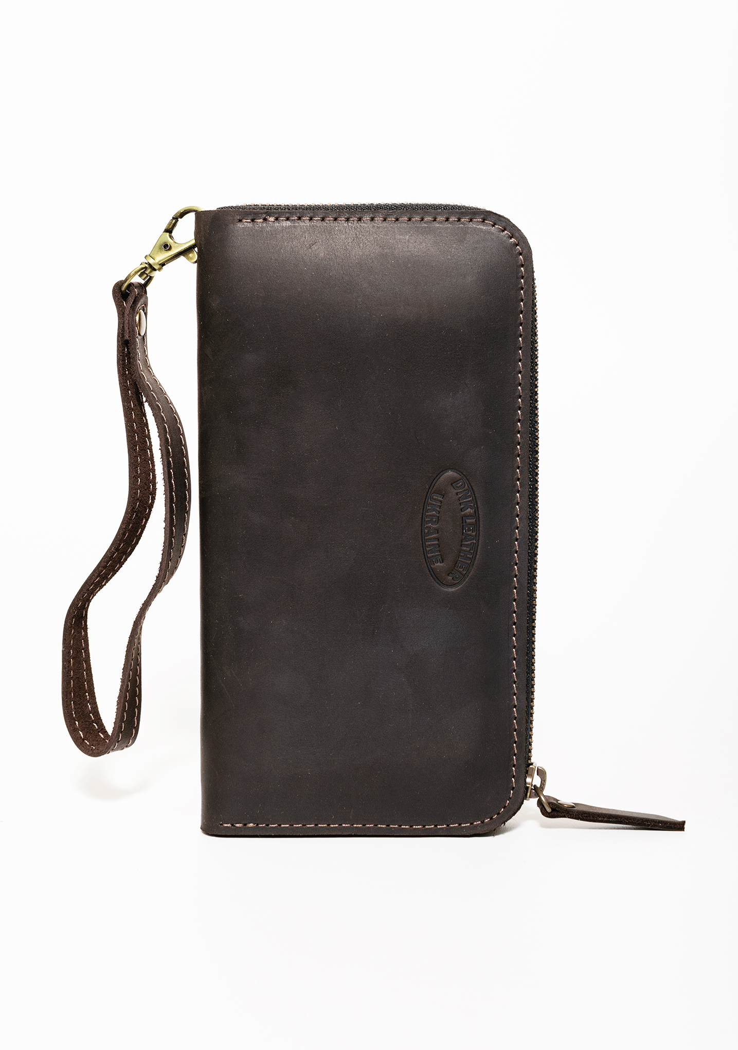Гаманець шкіряний на блискавці DNK Leather DNK-LW-01-col.F Гаманець шкіряний на блискавці DNK Leather DNK-LW-01-col.F