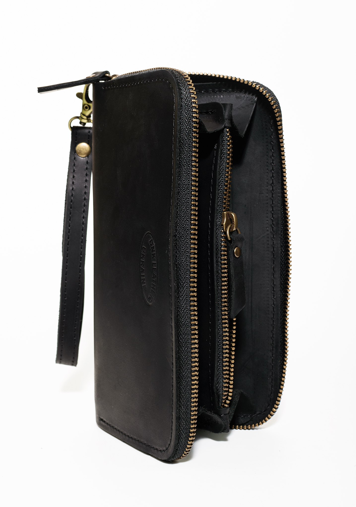 Гаманець шкіряний на блискавці DNK Leather DNK-LW-01-col.J Гаманець шкіряний на блискавці DNK Leather DNK-LW-01-col.J