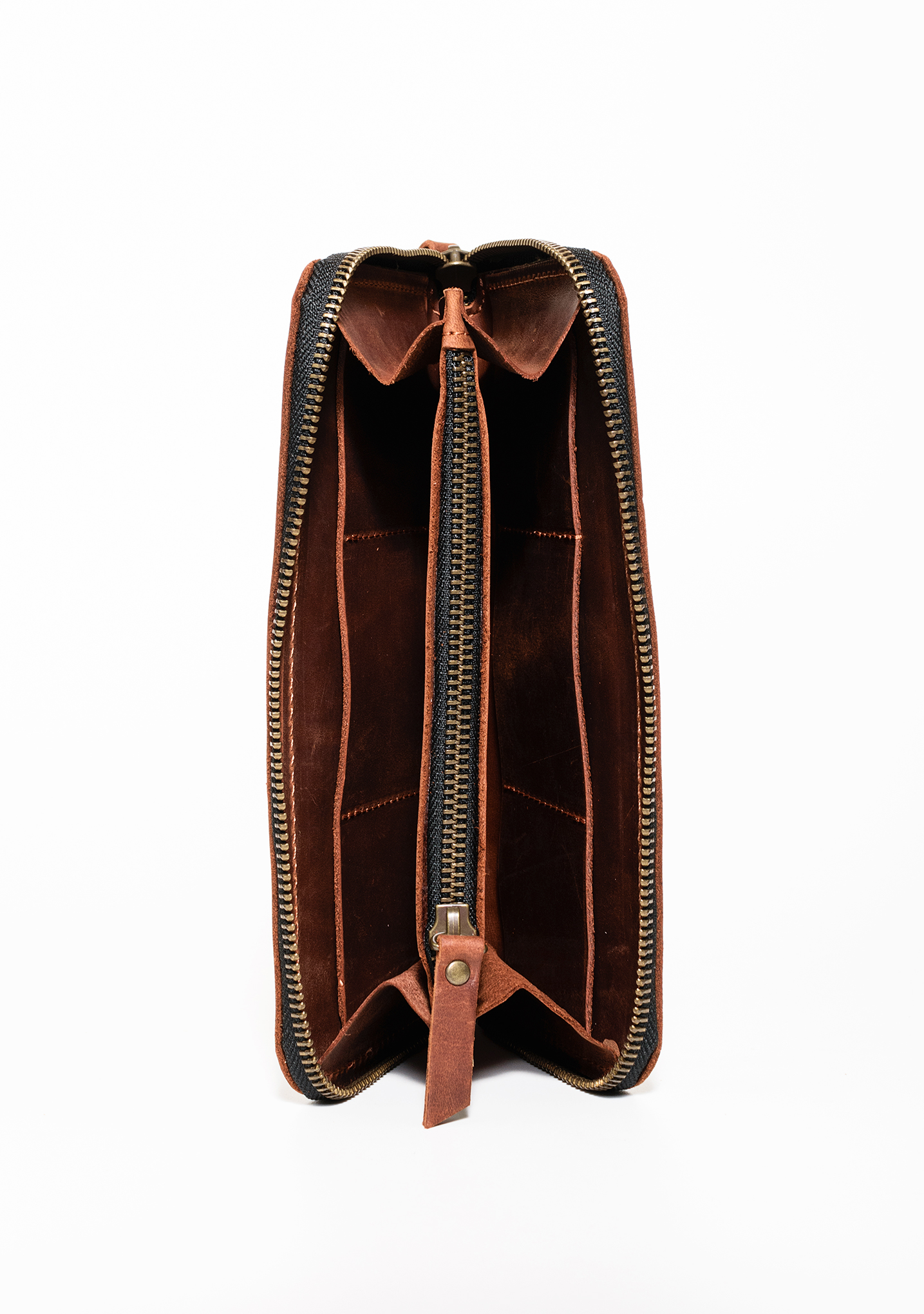 Гаманець шкіряний на блискавці DNK Leather DNK-LW-01-col.N Гаманець шкіряний на блискавці DNK Leather DNK-LW-01-col.N