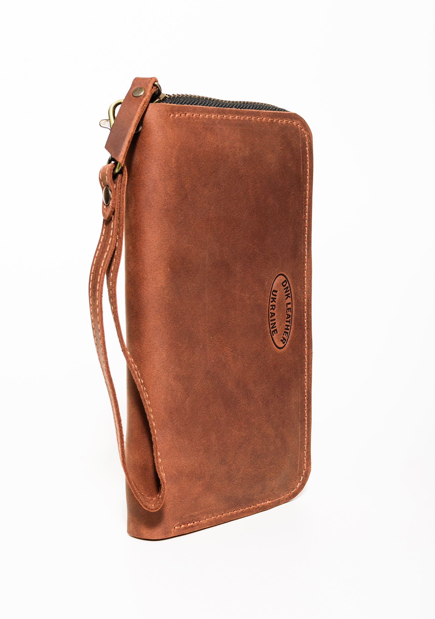 Гаманець шкіряний на блискавці DNK Leather DNK-LW-01-col.N Гаманець шкіряний на блискавці DNK Leather DNK-LW-01-col.N