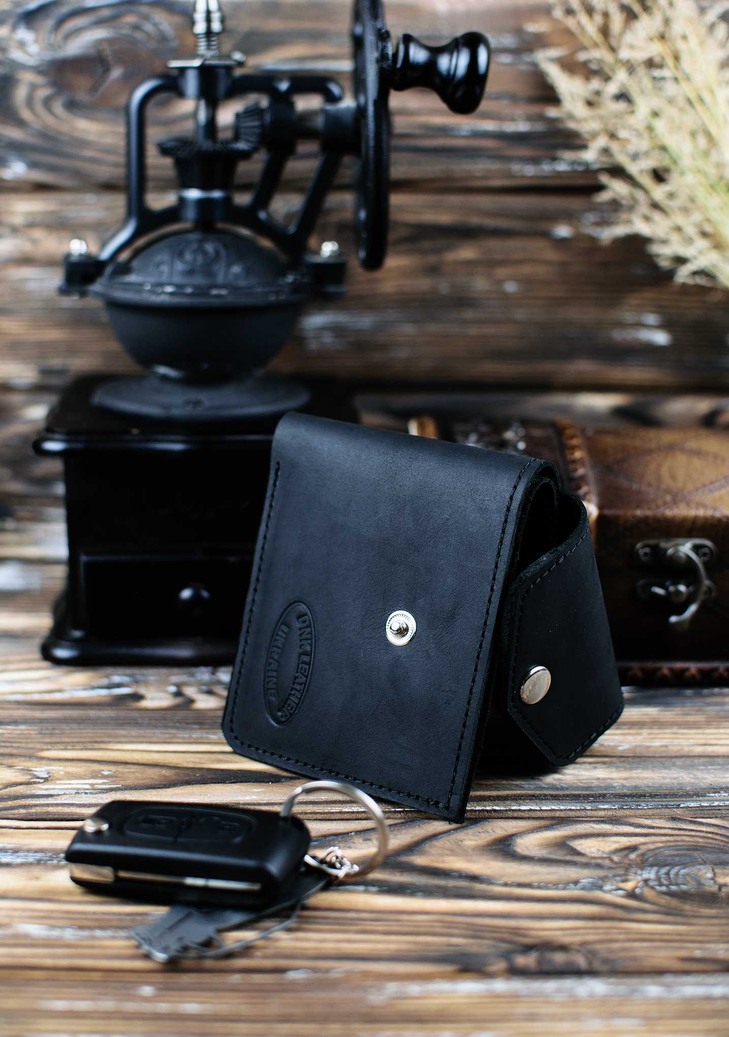 Гаманець шкіряний DNK Leather DNK-LW-08-col.J чорний Гаманець шкіряний DNK Leather DNK-LW-08-col.J чорний