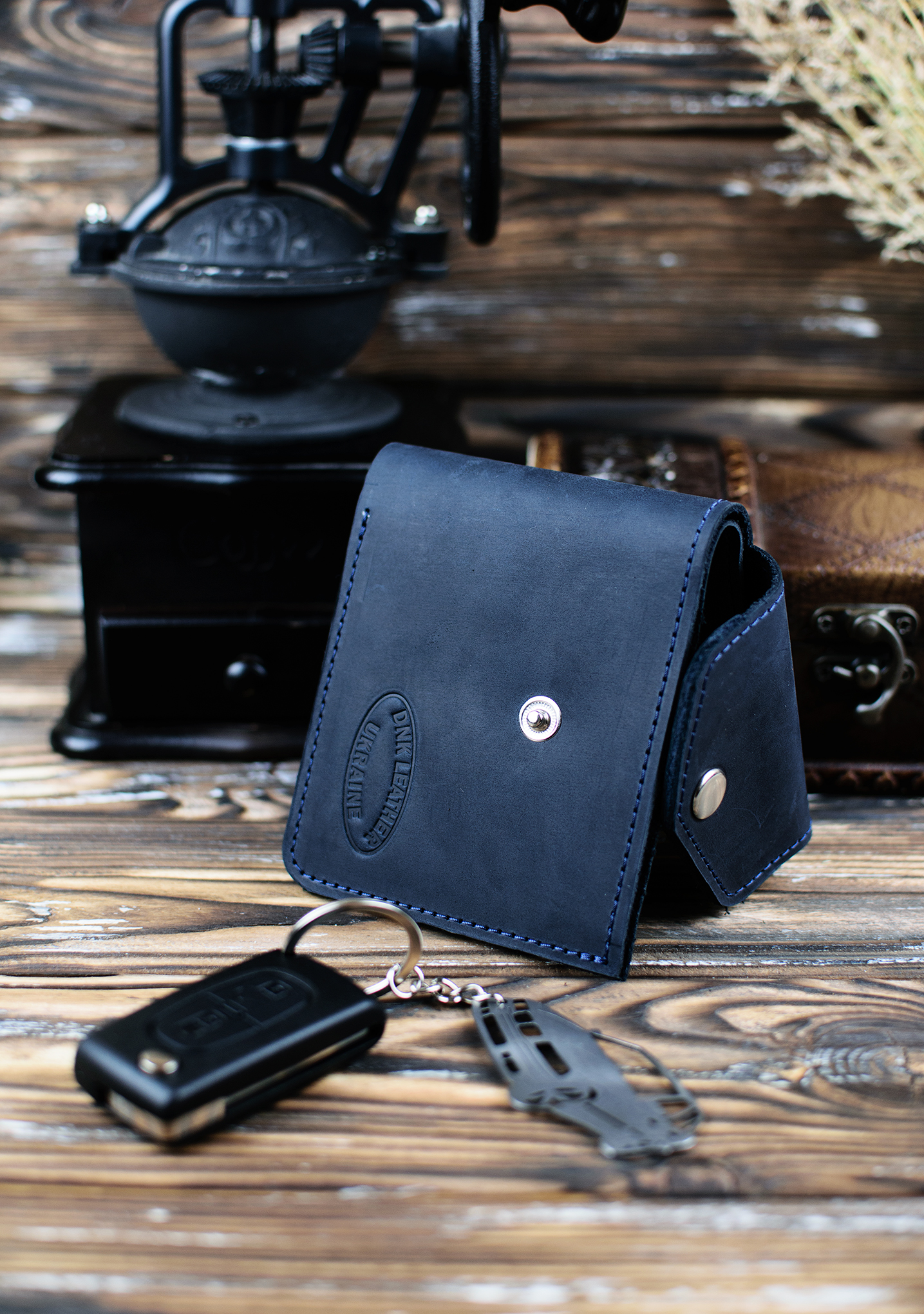 Гаманець шкіряний DNK Leather DNK-LW-08-col.K синій Гаманець шкіряний DNK Leather DNK-LW-08-col.K синій