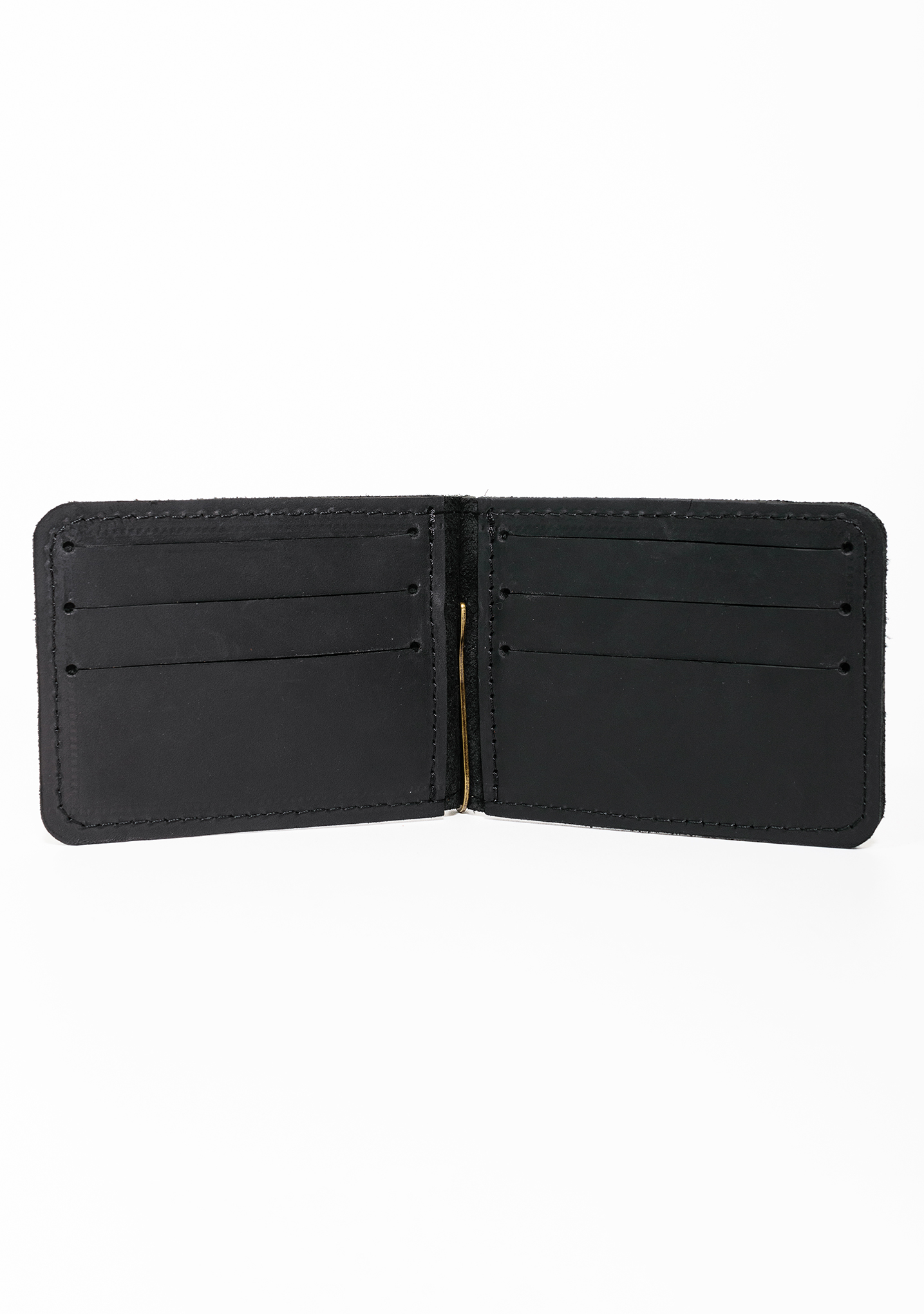 Затиск шкіряний для купюр DNK Leather DNK-LW-09-col.J чорний Затиск шкіряний для купюр DNK Leather DNK-LW-09-col.J чорний