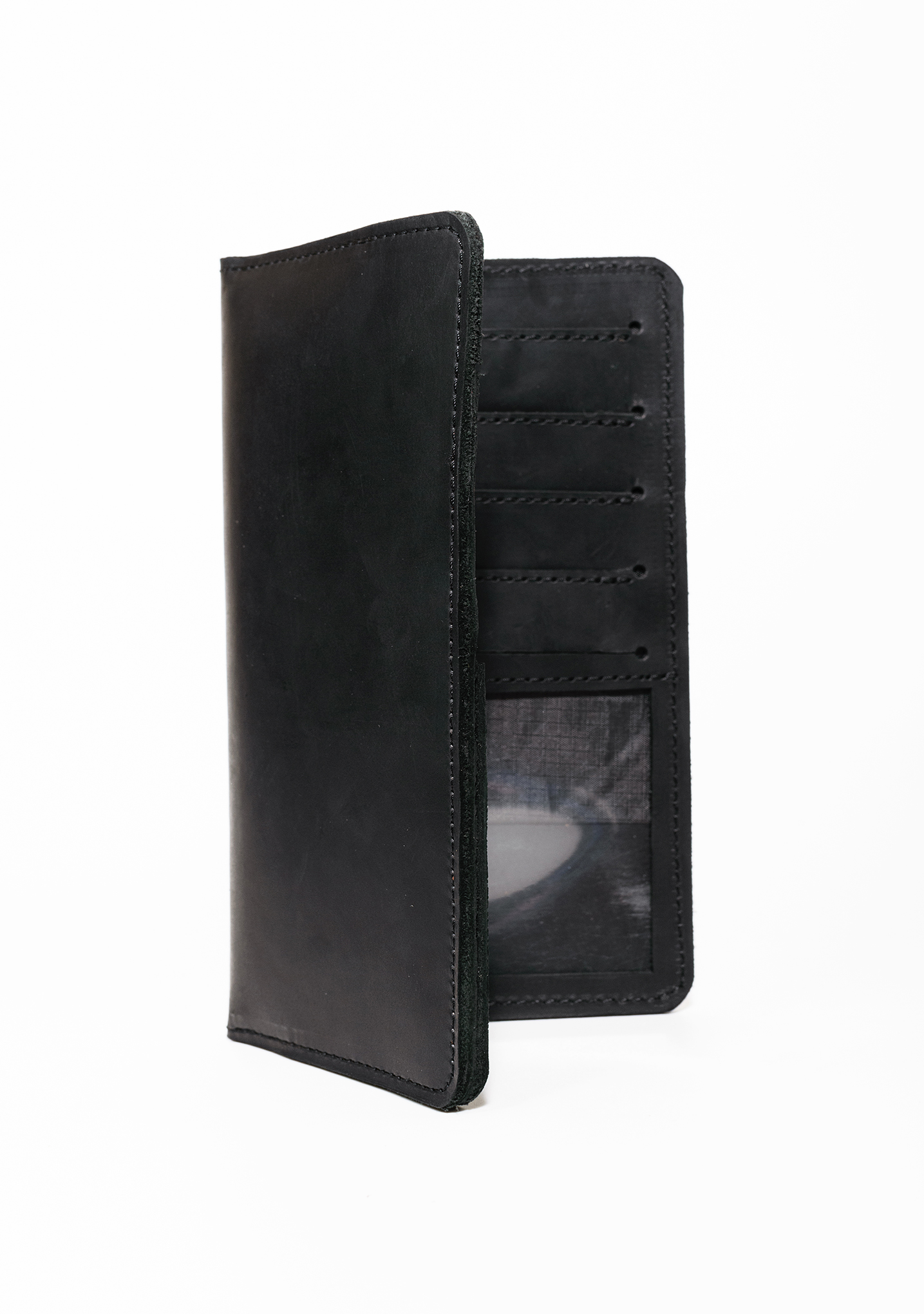 Гаманець шкіряний DNK Leather DNK-LW-11-col.J чорний Гаманець шкіряний DNK Leather DNK-LW-11-col.J чорний