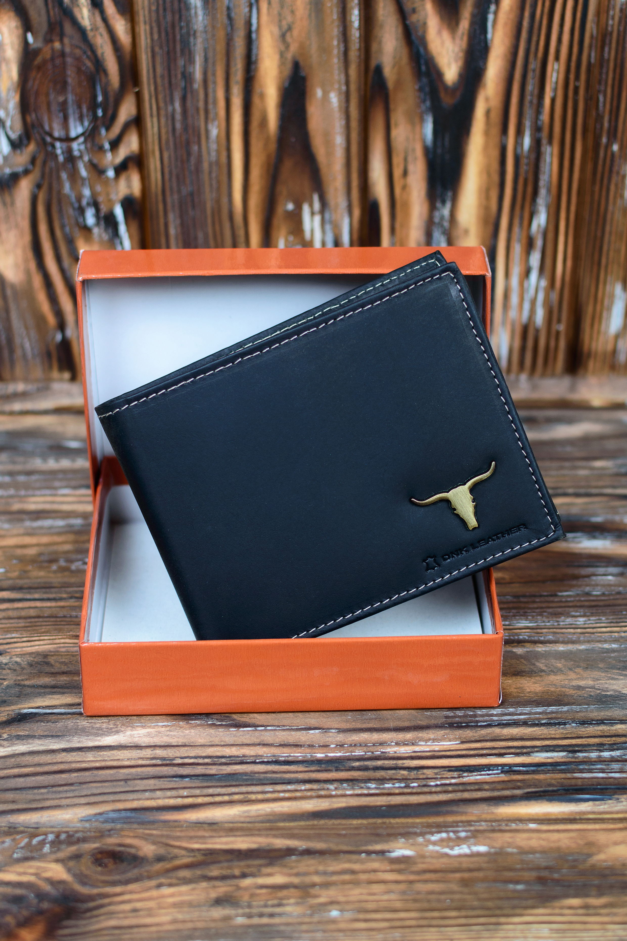 Гаманець чоловічий шкіряний DNK Leather DNK-02-BAW-BLACK Гаманець чоловічий шкіряний DNK Leather DNK-02-BAW-BLACK