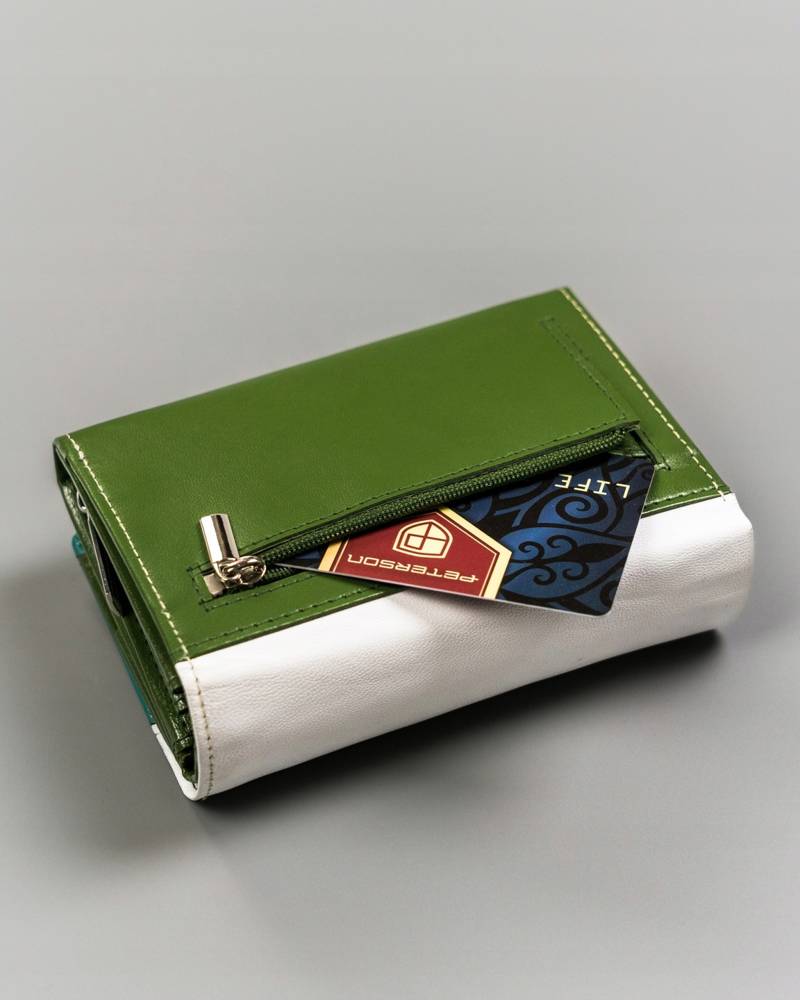 Гаманець жіночий PETERSON PTN-02-GCL-Y-BWT Гаманець жіночий PETERSON PTN-02-GCL-Y-BWT