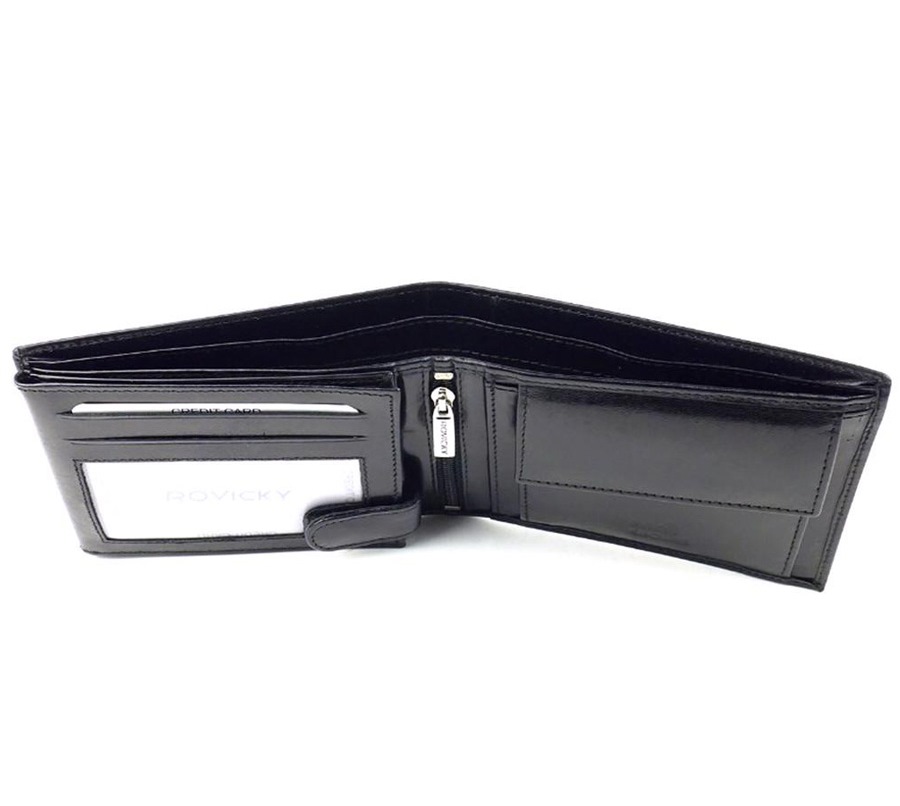 Гаманець чоловічий Rovicky N992-RVT-BLACK Гаманець чоловічий Rovicky N992-RVT-BLACK
