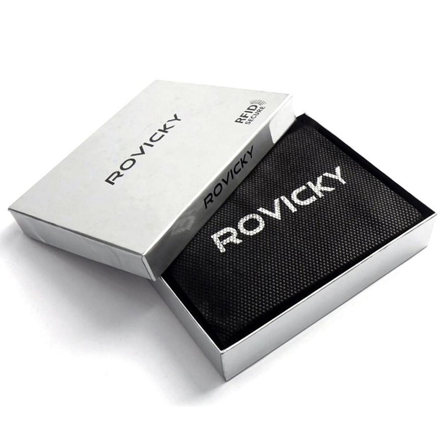 Гаманець чоловічий Rovicky N992-RVT-BLACK Гаманець чоловічий Rovicky N992-RVT-BLACK